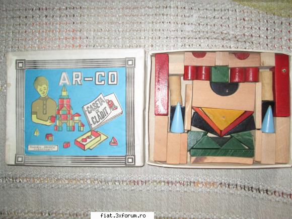 Jucarii Tabla sau Plastic (RO, DDR, USSR, Japonia, China) - Joc de constructie - Classic corner
