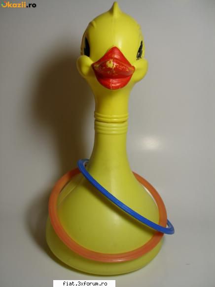 Jucarii Tabla sau Plastic (RO, DDR, USSR, Japonia, China) - Ratusca cu cercuri - Classic corner
