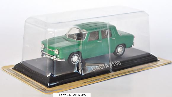 Jucarii Tabla sau Plastic (RO, DDR, USSR, Japonia, China) - DeAgostini DACIA 1100 (noi si - Classic corner