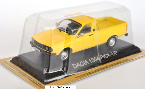 Jucarii Tabla sau Plastic (RO, DDR, USSR, Japonia, China) - DeAgostini DACIA 1304 PICK-UP - Classic corner