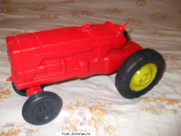 Jucarii Tabla sau Plastic (RO, DDR, USSR, Japonia, China) - tractoras romanesc - 30 lei se - Classic corner