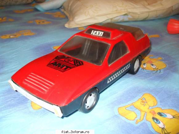 Jucarii Tabla sau Plastic (RO, DDR, USSR, Japonia, China) - jucarie romaneasca AMT TAXI - Classic corner