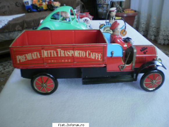 Jucarii Tabla sau Plastic (RO, DDR, USSR, Japonia, China) - camion Fiat 50 ron VANDUT - Classic corner