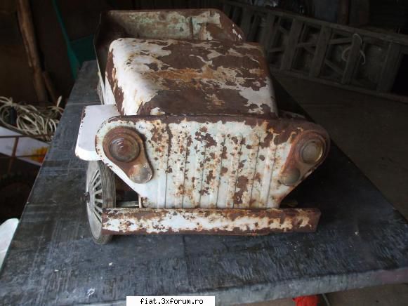 Jucarii Tabla sau Plastic (RO, DDR, USSR, Japonia, China) - Jeep romanesc salvat in ultima - Classic corner