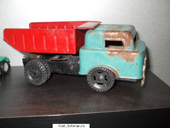 Jucarii Tabla sau Plastic (RO, DDR, USSR, Japonia, China) - camion tabla romanesc -dat - Classic corner