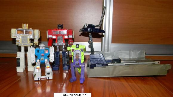 Jucarii Tabla sau Plastic (RO, DDR, USSR, Japonia, China) - lot 5 transformers ! original - Classic corner