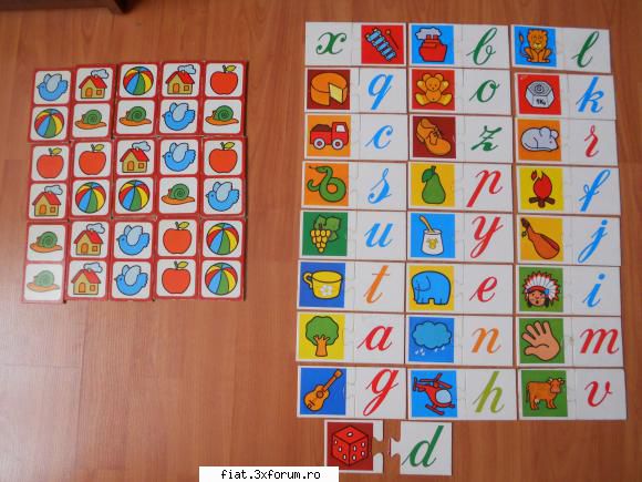 Jucarii Tabla sau Plastic (RO, DDR, USSR, Japonia, China) - 2 Jocuri educative,de - Classic corner