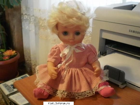 Jucarii Tabla sau Plastic (RO, DDR, USSR, Japonia, China) - Papuse din cauciuc moale 30 cm - Classic corner