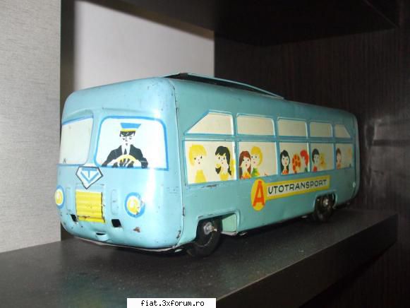 Jucarii Tabla sau Plastic (RO, DDR, USSR, Japonia, China) - autobus- 400 lei - Classic corner