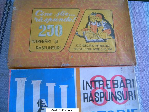 Jucarii Tabla sau Plastic (RO, DDR, USSR, Japonia, China) - Doua jocuri romanesti - Classic corner