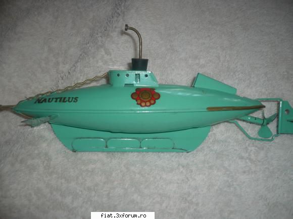 Jucarii Tabla sau Plastic (RO, DDR, USSR, Japonia, China) - submarine Nautilus 1960 produs - Classic corner