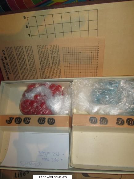 Jucarii Tabla sau Plastic (RO, DDR, USSR, Japonia, China) - Joc GO romanesc - Classic corner