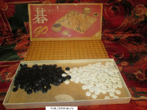 Jucarii Tabla sau Plastic (RO, DDR, USSR, Japonia, China) - Joc GO romanesc de lemn - Classic corner