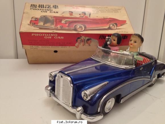 Jucarii Tabla sau Plastic (RO, DDR, USSR, Japonia, China) - Vand Photoing on Car ME630 Rolls - Classic corner