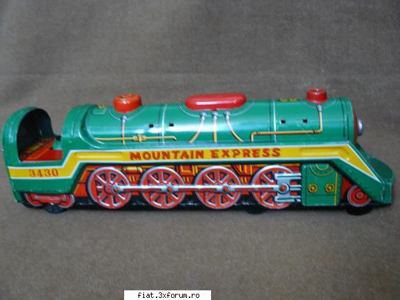 Jucarii Tabla sau Plastic (RO, DDR, USSR, Japonia, China) - Nevandabil locomotiva de tabla - Classic corner