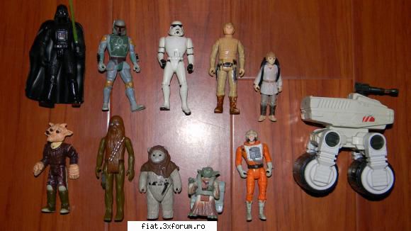 Jucarii Tabla sau Plastic (RO, DDR, USSR, Japonia, China) - lot figurine star wars anii - Classic corner