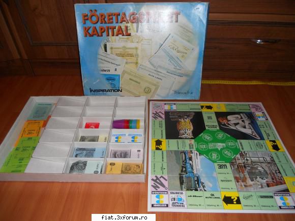 Jucarii Tabla sau Plastic (RO, DDR, USSR, Japonia, China) - Foretag Spelet Kapital � Joc de - Classic corner