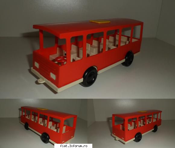 Jucarii Tabla sau Plastic (RO, DDR, USSR, Japonia, China) - 2. Autobuz romanesc - 160 lei - Classic corner