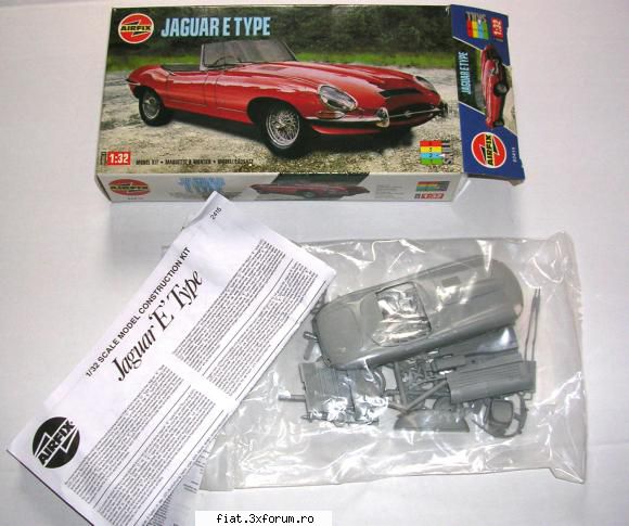 Jucarii Tabla sau Plastic (RO, DDR, USSR, Japonia, China) - kit airfix jaguar e type.( - Classic corner
