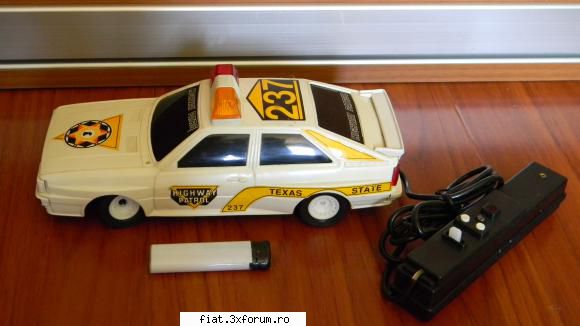 Jucarii Tabla sau Plastic (RO, DDR, USSR, Japonia, China) - masinuta politie 1 anii 80,90 - Classic corner
