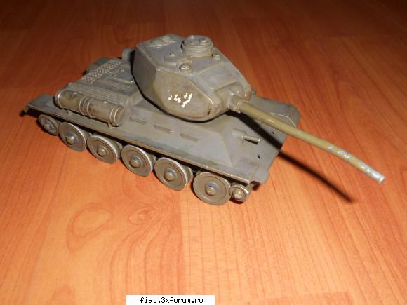 Jucarii Tabla sau Plastic (RO, DDR, USSR, Japonia, China) - Macheta Tank Rusesc 3P 60K - Classic corner