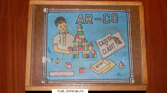 Jucarii Tabla sau Plastic (RO, DDR, USSR, Japonia, China) - cutie AR - CO caseta de cladit - Classic corner