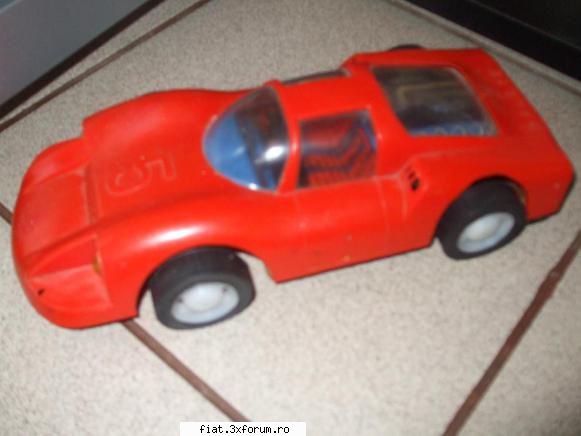 Jucarii Tabla sau Plastic (RO, DDR, USSR, Japonia, China) - masinuta romaneasca PORSCHE - 60 - Classic corner