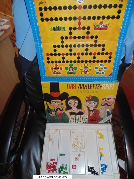 Jucarii Tabla sau Plastic (RO, DDR, USSR, Japonia, China) - Barricade / Das Malefiz Spiel - Classic corner
