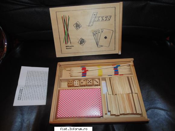 Jucarii Tabla sau Plastic (RO, DDR, USSR, Japonia, China) - Joc domino, marocco, poker. 30 - Classic corner