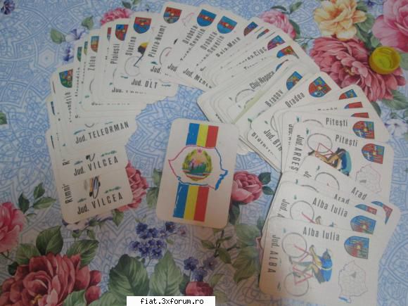 Jucarii Tabla sau Plastic (RO, DDR, USSR, Japonia, China) - Joc Turul Romaniei - incomplet - Classic corner