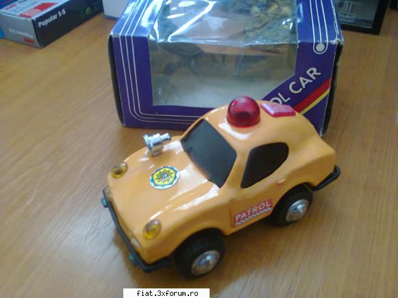 Jucarii Tabla sau Plastic (RO, DDR, USSR, Japonia, China) - De vanzare masinuta CAR PATROL - Classic corner