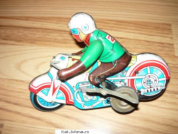Jucarii Tabla sau Plastic (RO, DDR, USSR, Japonia, China) - motociclis china-70 lei - Classic corner