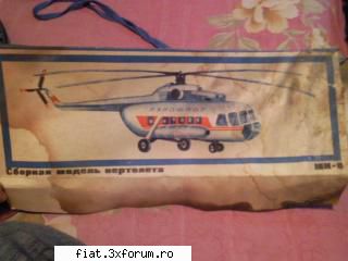 Jucarii Tabla sau Plastic (RO, DDR, USSR, Japonia, China) - Elicopter MI-8, in cutie - Classic corner