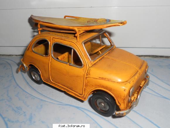 Jucarii Tabla sau Plastic (RO, DDR, USSR, Japonia, China) - Fiat pregatit pentru vacanta :) - Classic corner