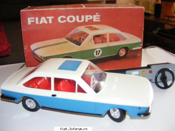 Jucarii Tabla sau Plastic (RO, DDR, USSR, Japonia, China) - De vanzare Fiat Coupe 1500 in - Classic corner