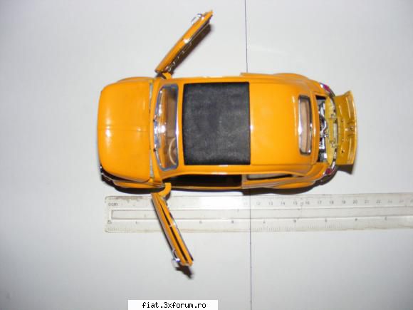Jucarii Tabla sau Plastic (RO, DDR, USSR, Japonia, China) - Vand macheta scara Fiat 500 - Classic corner