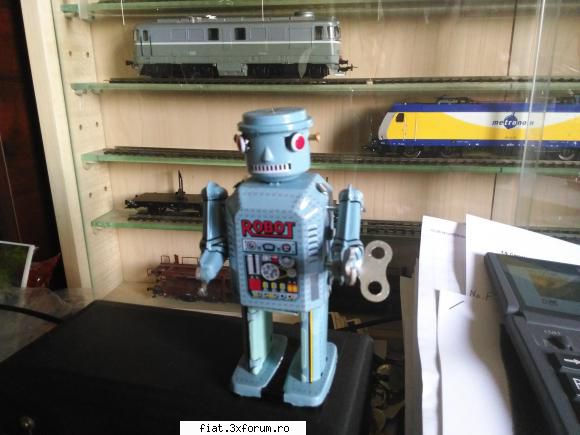Jucarii Tabla sau Plastic (RO, DDR, USSR, Japonia, China) - vand ROBOT, tabla, made in - Classic corner