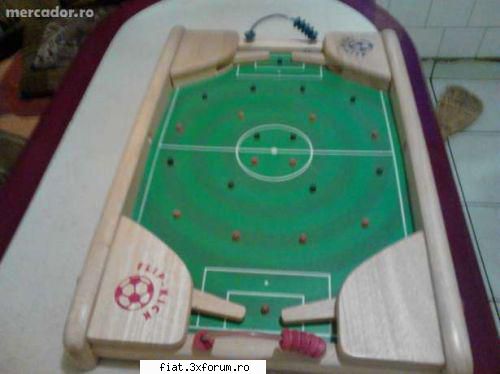 Jucarii Tabla sau Plastic (RO, DDR, USSR, Japonia, China) - Joc de fotbal flip-kick,made in - Classic corner