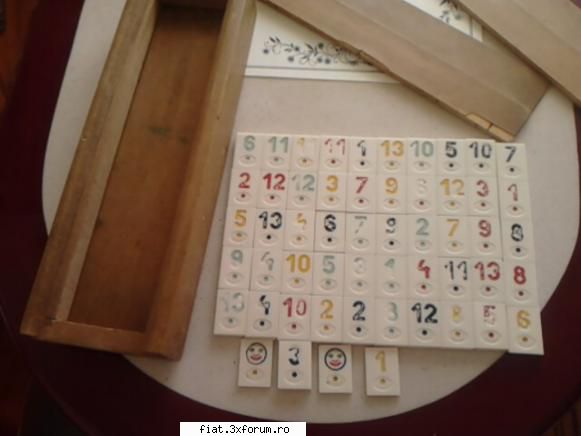 Jucarii Tabla sau Plastic (RO, DDR, USSR, Japonia, China) - Joc rummy(remi) de epoca - Classic corner