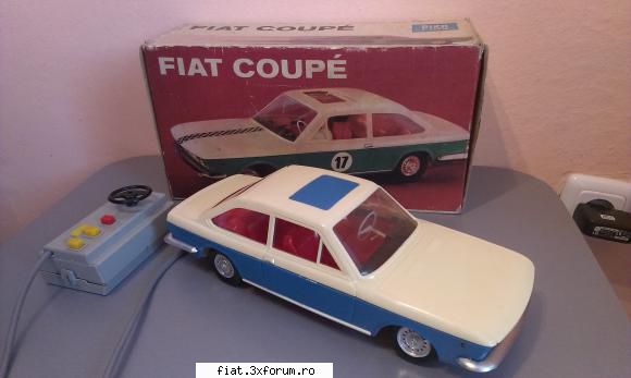Jucarii Tabla sau Plastic (RO, DDR, USSR, Japonia, China) - Fiat Coupe,Piko, lipsa stopuri - Classic corner