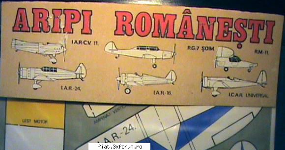 Jucarii Tabla sau Plastic (RO, DDR, USSR, Japonia, China) - 6 aeromodele reprezentand - Classic corner