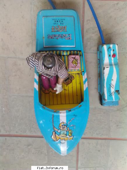 Jucarii Tabla sau Plastic (RO, DDR, USSR, Japonia, China) - Pleasure Boat ME 726 Mai are - Classic corner