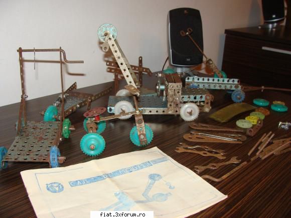 Jucarii Tabla sau Plastic (RO, DDR, USSR, Japonia, China) - joc "Pionierul constructor" - Classic corner