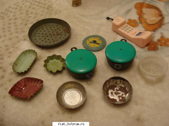 Jucarii Tabla sau Plastic (RO, DDR, USSR, Japonia, China) - set bucatarie 40 lei - Classic corner