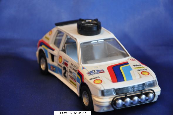Jucarii Tabla sau Plastic (RO, DDR, USSR, Japonia, China) - Macheta Peugeot 205 Turbo. Scala - Classic corner