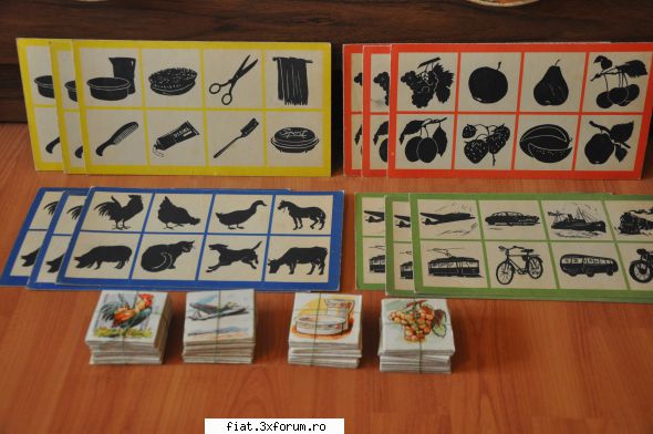 Jucarii Tabla sau Plastic (RO, DDR, USSR, Japonia, China) - Jocul umbrelor. Piesele din - Classic corner