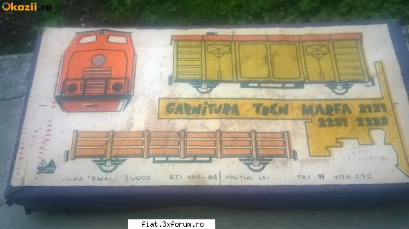 Jucarii Tabla sau Plastic (RO, DDR, USSR, Japonia, China) - G Si+a gasit trenul si pleaca la - Classic corner