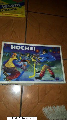 Jucarii Tabla sau Plastic (RO, DDR, USSR, Japonia, China) - Joc hochei compus din - Classic corner