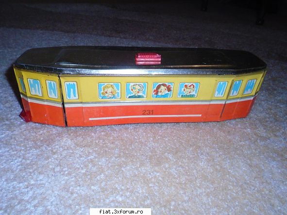 Jucarii Tabla sau Plastic (RO, DDR, USSR, Japonia, China) - tramvai Made in Romania - vandut - Classic corner