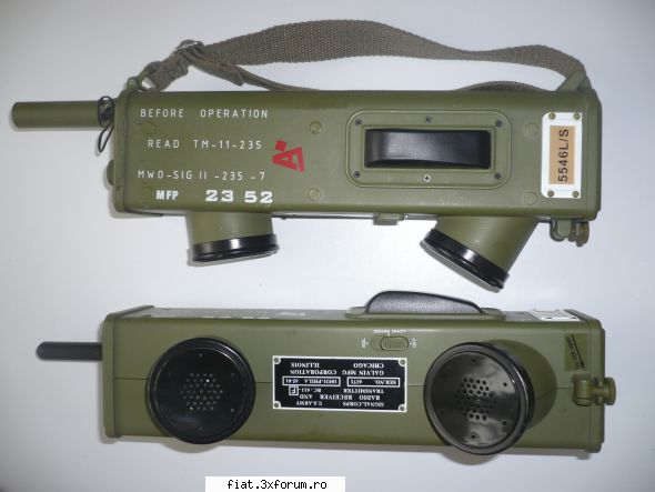 Jucarii Tabla sau Plastic (RO, DDR, USSR, Japonia, China) - de vanzare walkie/talkie de - Classic corner